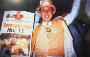 Tennessee fans were looking forward to celebrating the Vols' first national title since 1951. Courtesy J.R. Greene